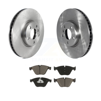 Disc Brake Rotors And Ceramic Pads Front Kit For 2011-2013 BMW 535i