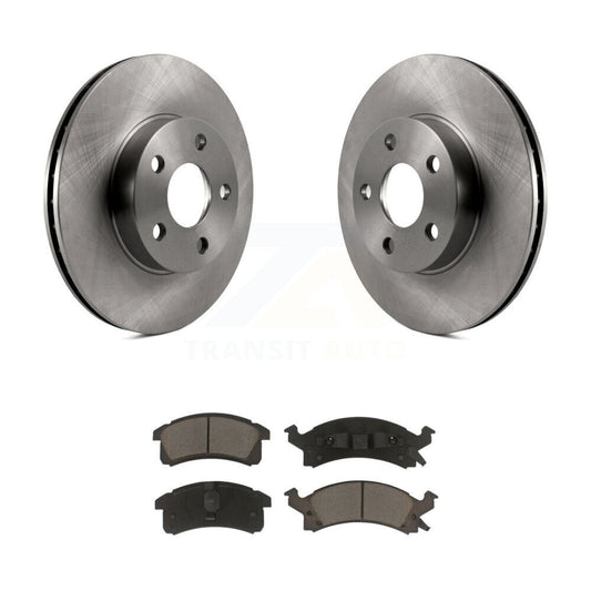 Brake Rotor & Ceramic Pad Front Kit For Chevrolet Cavalier Pontiac Sunfire Grand