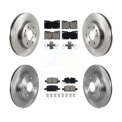 Brake Rotor & Ceramic Pad Front Rear Kit For Chevrolet GMC Silverado 1500 Sierra