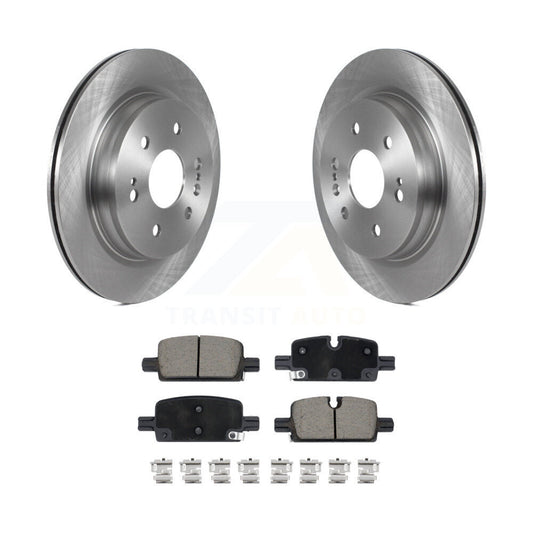 Brake Rotor & Ceramic Pad Rear Kit For Chevrolet GMC Silverado 1500 Sierra Yukon