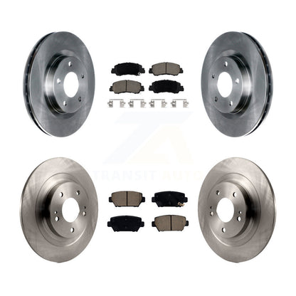 Disc Brake Rotors And Ceramic Pads Front Rear Kit For Mitsubishi Eclipse Cross