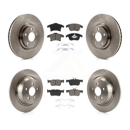 Brake Rotor And Ceramic Pad Front Rear Kit For 2019-2020 Ford SSV Plug-In Hybrid