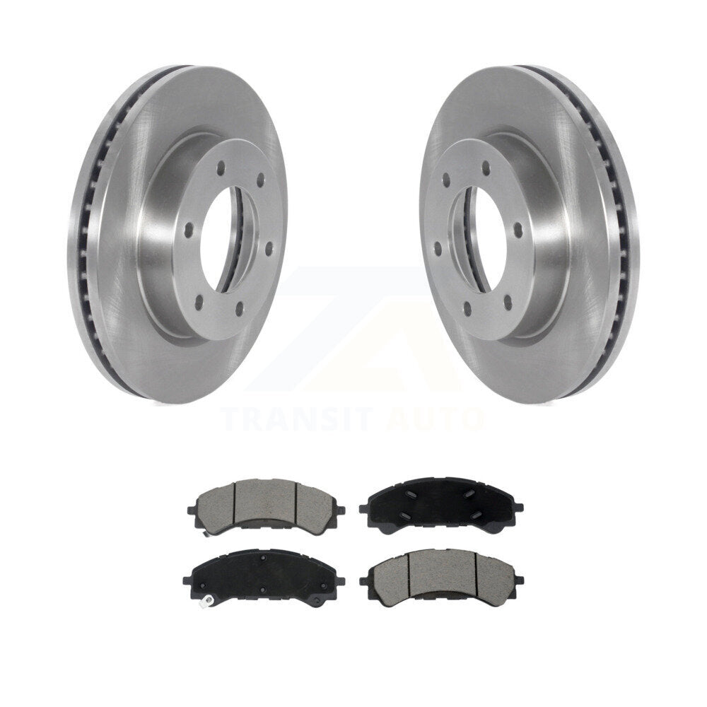 Disc Brake Rotors And Ceramic Pads Front Kit For Ford Ranger Bronco