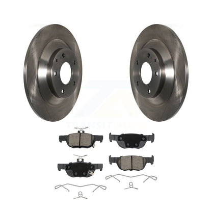 Disc Brake Rotors And Ceramic Pads Rear Kit For Mazda CX-30 MX-30 EV