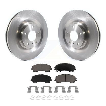 Disc Brake Rotors And Ceramic Pads Front Kit For INFINITI QX50 QX55