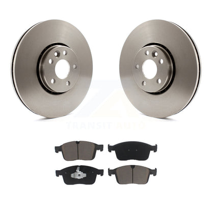 Brake Rotor Ceramic Pad Front Kit For Volvo XC60 With 328mm Diameter