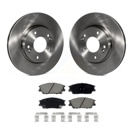 Disc Brake Rotors And Ceramic Pads Front Kit For Hyundai Venue Kia Soul