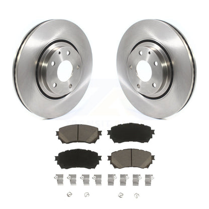 Disc Brake Rotors And Ceramic Pads Front Kit For 2021 Mazda 6 Turbocharged