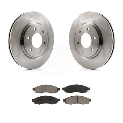Disc Brake Rotors And Ceramic Pads Front Kit For 2007 Nissan TITAN From 04 07