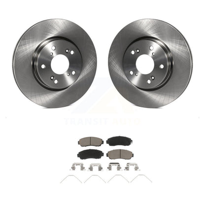 Disc Brake Rotors And Ceramic Pads Front Kit For Honda CR-V