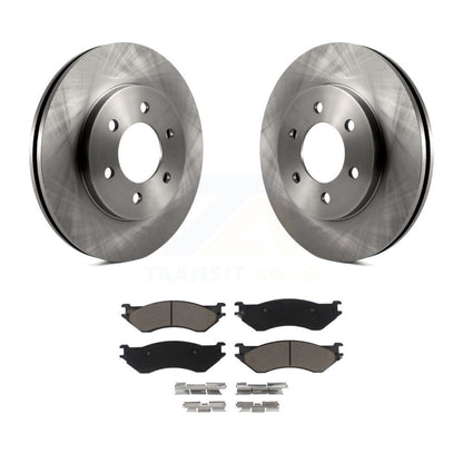 Disc Brake Rotors Ceramic Pad Front Kit For 2002 Lincoln Navigator From 03 19 02