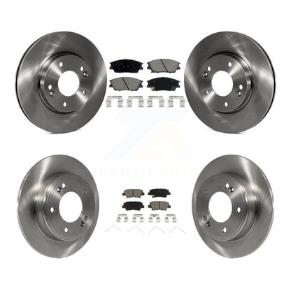 Disc Brake Rotors And Ceramic Pads Front Rear Kit For Hyundai Venue Kia Soul