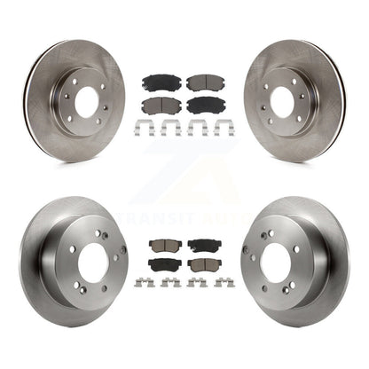 Disc Brake Rotor And Ceramic Pad Front Rear Kit For 2005 Kia Magentis From 10 05