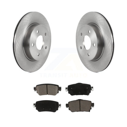 Disc Brake Rotors And Ceramic Pads Rear Kit For Nissan Rogue Sport Qashqai LEAF