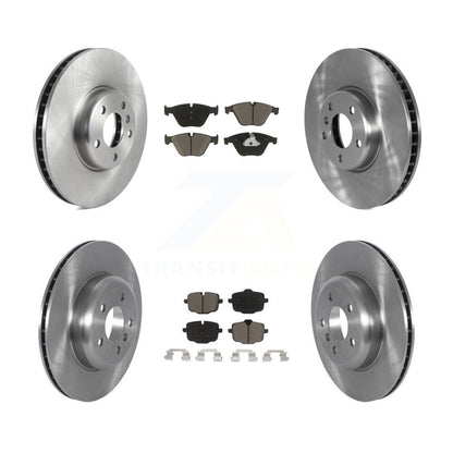 Disc Brake Rotors And Ceramic Pads Front Rear Kit (6Pc) For BMW 535i