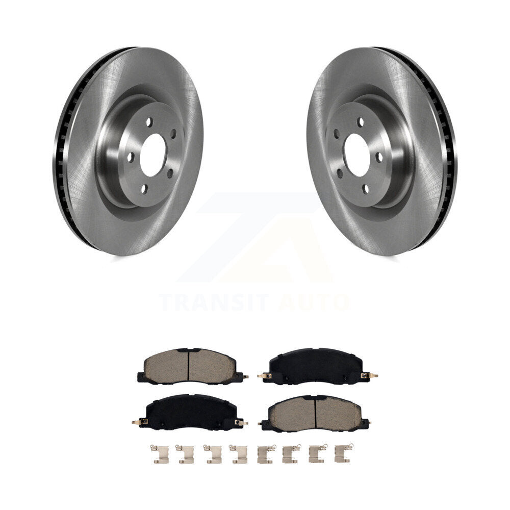 Disc Brake Rotors And Ceramic Pads Front Kit For Ford Explorer Lincoln Aviator