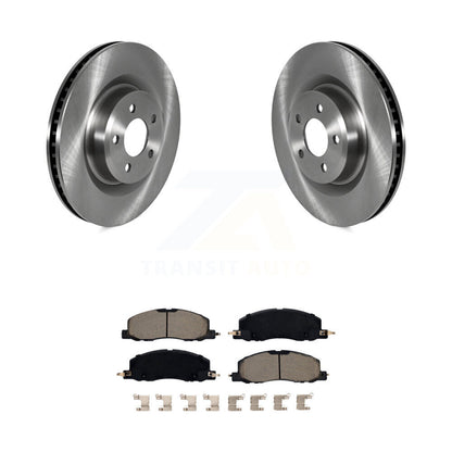 Disc Brake Rotors And Ceramic Pads Front Kit For Ford Explorer Lincoln Aviator