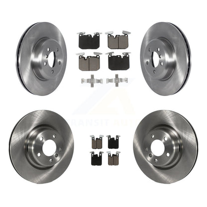 Disc Brake Rotors And Ceramic Pads Front Rear Kit For 2018-2020 BMW M240i xDrive