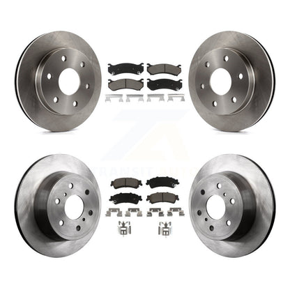Disc Brake Rotors And Ceramic Pads Front Rear Kit For GMC Sierra 1500 Classic