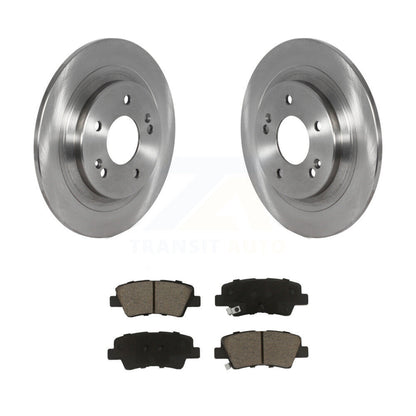 Brake Rotors & Ceramic Pad Rear Kit For Hyundai Kona With Electric Parking