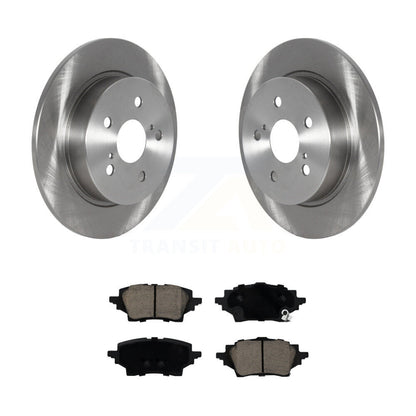 Disc Brake Rotors And Ceramic Pads Rear Kit For Toyota C-HR