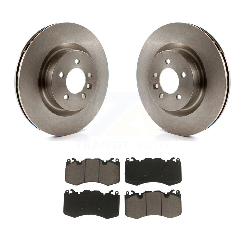 Disc Brake Rotors And Ceramic Pads Front Kit For 2016 Land Rover Range 3.0L
