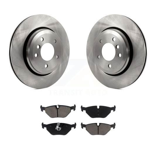 Brake Rotor And Ceramic Pad Rear Kit For BMW 320i With 320mm Diameter