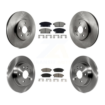 Brake Rotor Ceramic Pad Front Rear Kit For 2013-2017 Chevrolet Trax Buick Encore