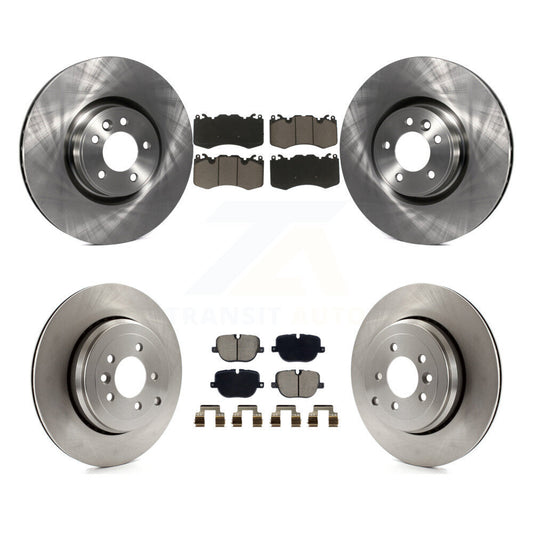 Brake Rotor & Ceramic Pad Front Rear Kit For Land Rover Range Sport Supercharged