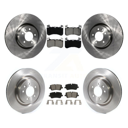 Disc Brake Rotors And Ceramic Pads Front Rear Kit For Land Rover Range