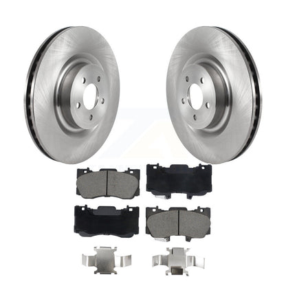 Disc Brake Rotors And Ceramic Pads Front Kit For Ford Mustang