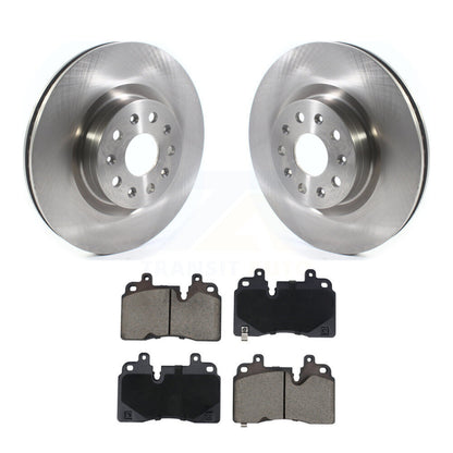 Disc Brake Rotors And Ceramic Pads Front Kit For Cadillac CT6