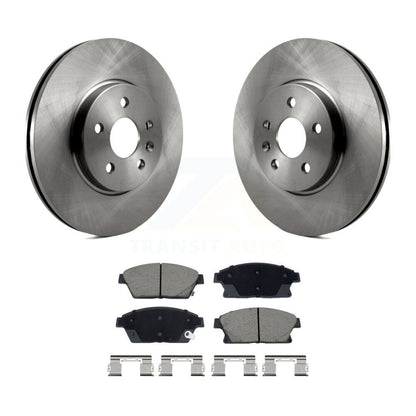 Disc Brake Rotor Ceramic Pad Front Kit For 2013-2017 Chevrolet Trax Buick Encore