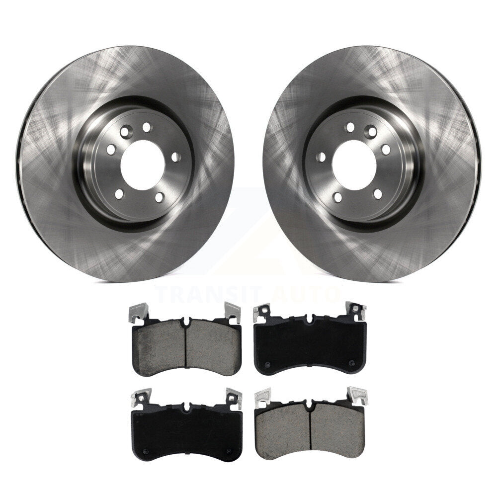 Brake Rotor And Ceramic Pad Front Kit For Land Rover Range Sport Defender 110 90