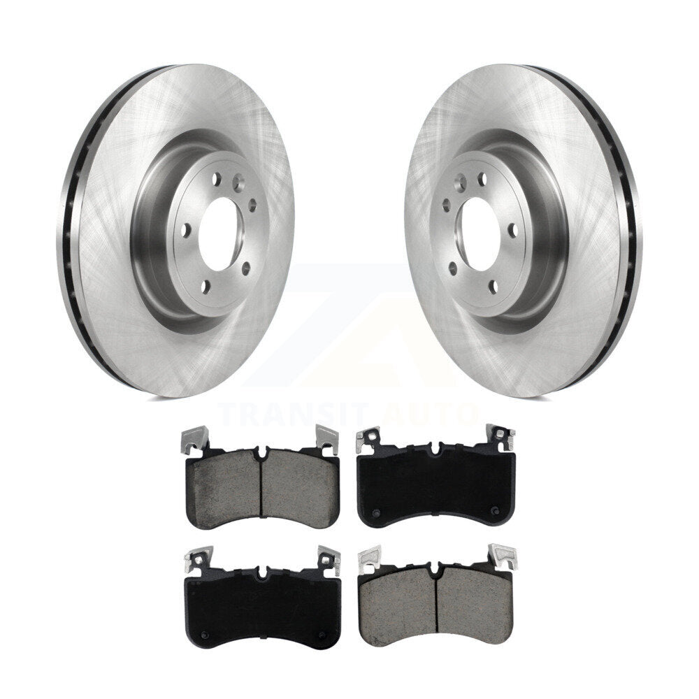 Disc Brake Rotors And Ceramic Pad Front Kit For Land Rover Range Sport Discovery