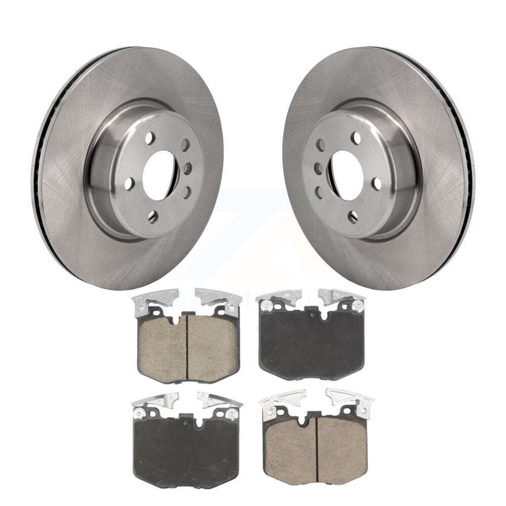 Disc Brake Rotors And Ceramic Pads Front Kit For Toyota GR Supra