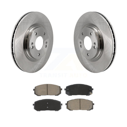 Disc Brake Rotor Ceramic Pad Front Kit For Hyundai Elantra Sonata Kia Niro EV K5
