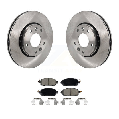 Disc Brake Rotors And Ceramic Pads Front Kit For Nissan Kicks Sentra