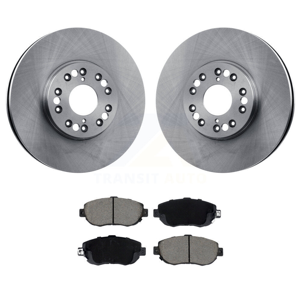 Disc Brake Rotor & Ceramic Pad Front Kit For Lexus SC430 IS300 GS300 GS400 GS430