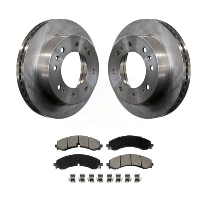 Brake Rotor And Ceramic Pad Front Kit For GMC Chevrolet Sierra 2500 HD Silverado