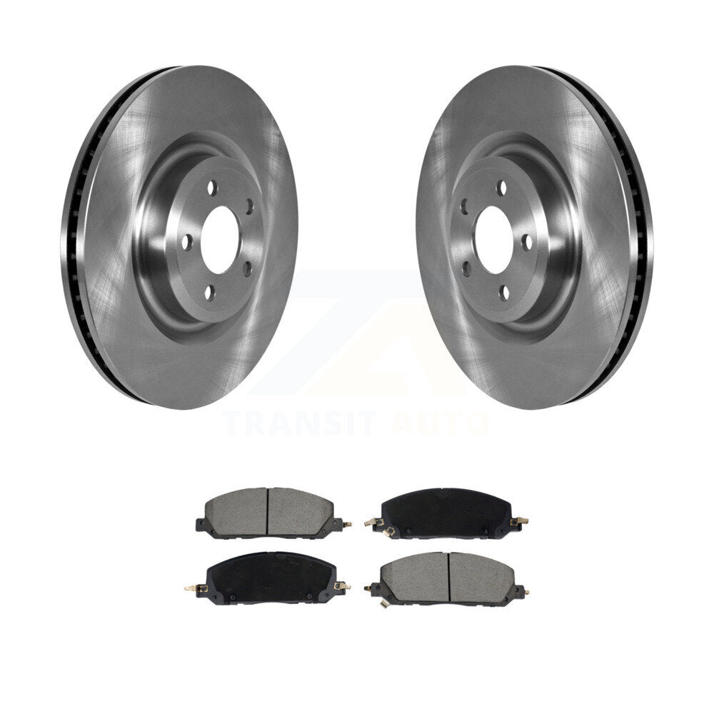 Disc Brake Rotors Ceramic Pad Front Kit For Ford Explorer Lincoln Aviator Police