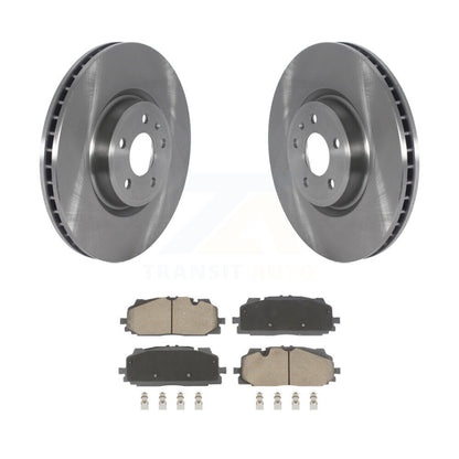 Disc Brake Rotors And Ceramic Pads Front Kit For Audi Q7 SQ5 S5 S4 Sportback