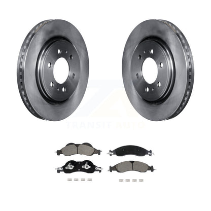 Disc Brake Rotor And Ceramic Pad Front Kit For Ford Expedition Lincoln Navigator