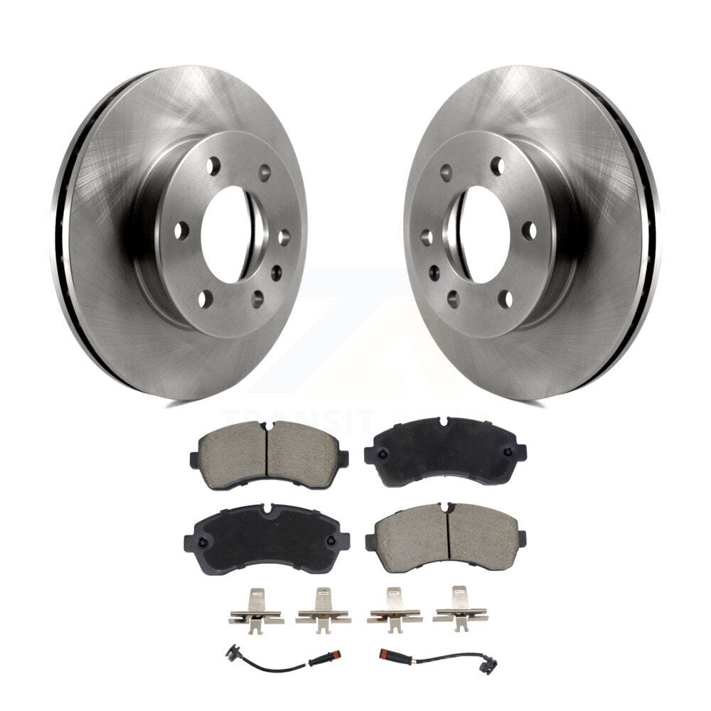 Brake Rotor And Ceramic Pad Front Kit For Mercedes-Benz Sprinter 2500 3500 Dodge