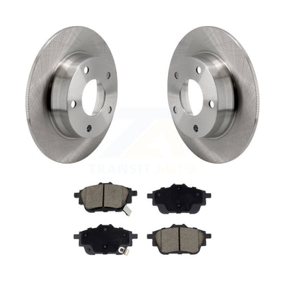 Brake Rotors & Ceramic Pad Rear Kit For 2020-2023 Nissan Sentra Disc rear brakes