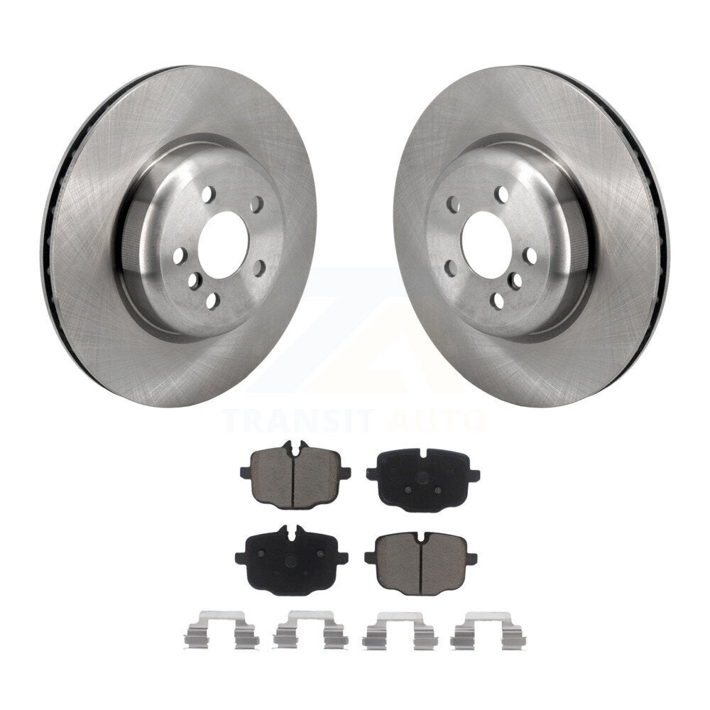 Brake Rotor Ceramic Pad Rear Kit For BMW X5 540i xDrive X7 X6 750i M550i iX 640i