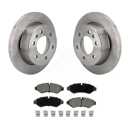 Disc Brake Rotors Ceramic Pad Rear Kit For Mercedes-Benz Sprinter 2500 3500 1500