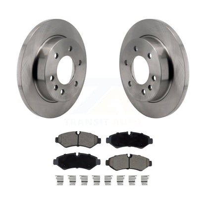 Brake Rotors Ceramic Pad Rear Kit For Mercedes-Benz Sprinter 2500 3500 4500 1500