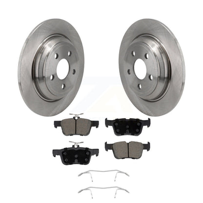 Disc Brake Rotors And Ceramic Pads Rear Kit For 2022-2023 Ford Maverick
