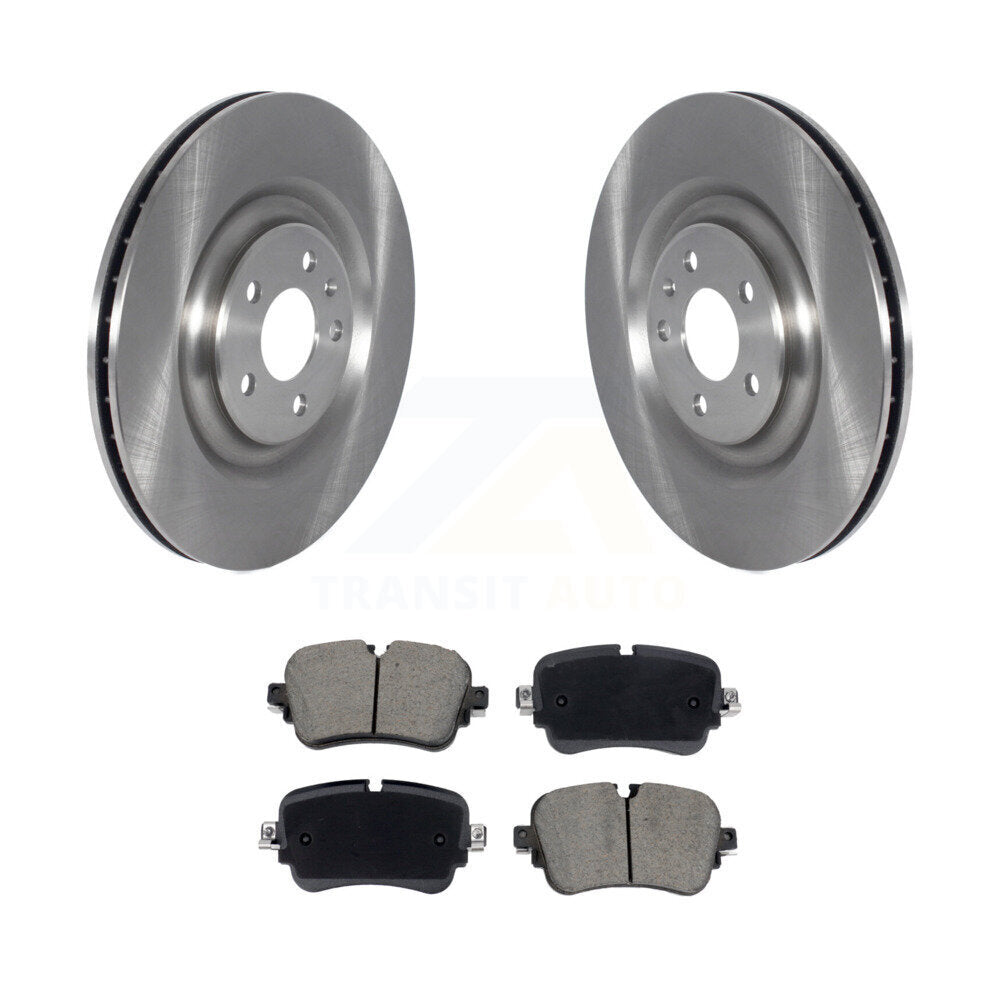 Disc Brake Rotors And Ceramic Pads Rear Kit For Audi Q7 Q8 e-tron Quattro A8